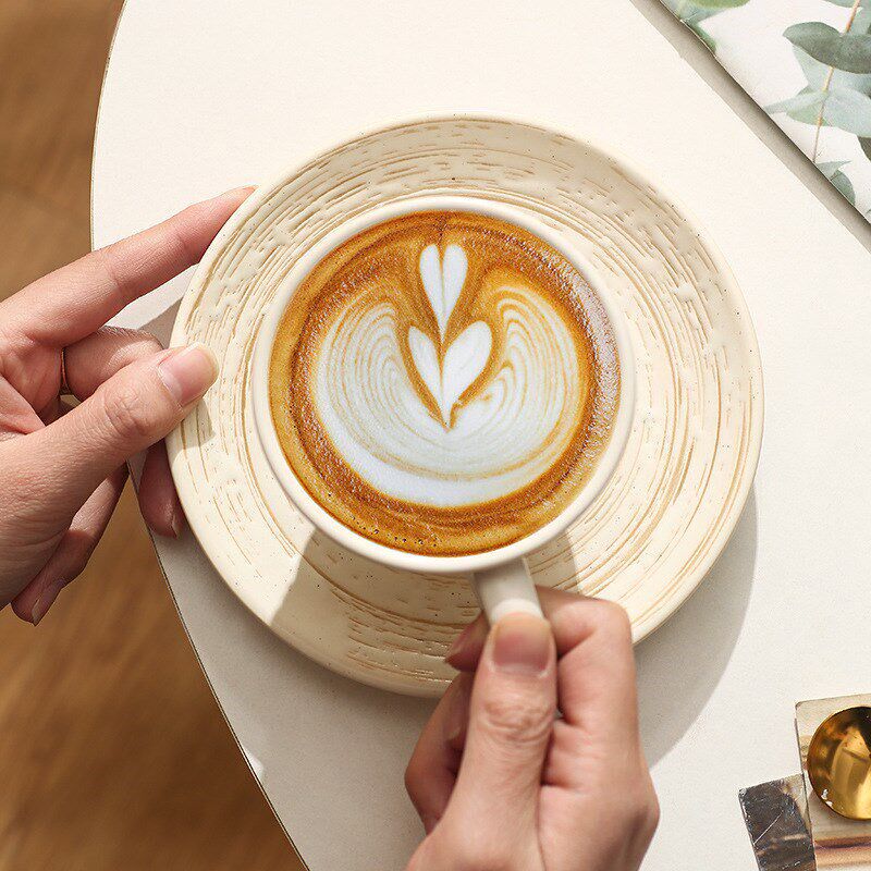 Breakfast ceramic mug afternoon tea coffee cup milk tea cup图片