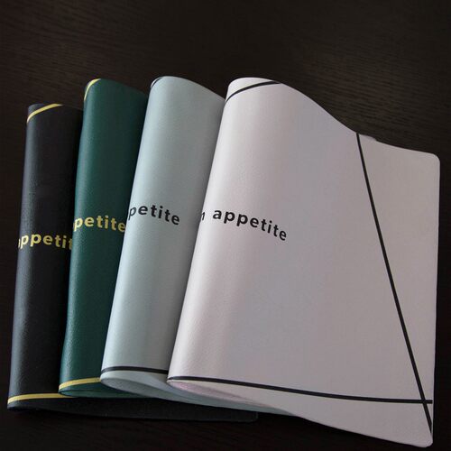 Leather dining mat insulation plate bowl pad placemats 餐垫