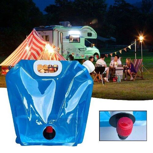 Outdoor Water Bags with Valve Collapsible Food Grade Water
