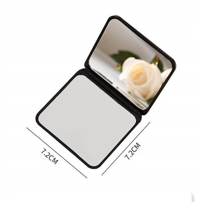 Compact and Stylish Premium Makeup Mirror - Double-Sided Han