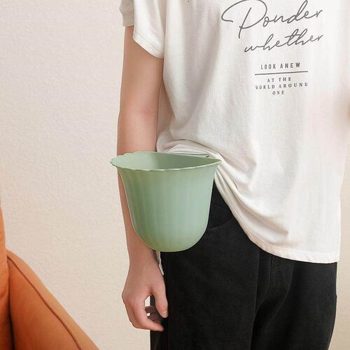 Wall-Mounted Multi-Function Storage Bucket, Floral Design Tr