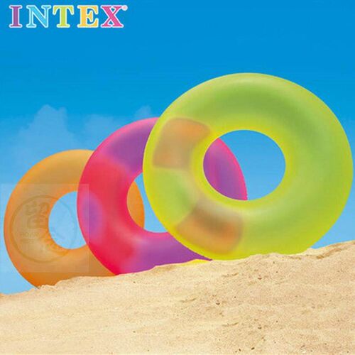 ~Intex-59262 fluorescent swimming ring floating ring adult s