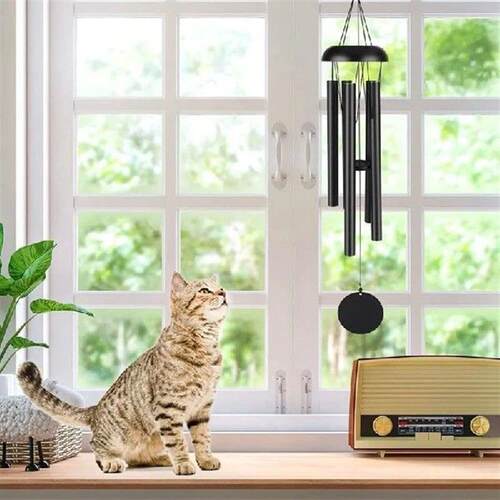 Retro Metal Wind Chimes Aluminum Tube Music Wind Chimes