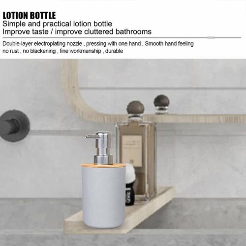 Toilet Brush Lotion bottle Toothbrush Cup Holder Bathroom