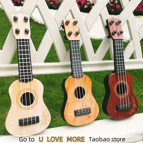 Mini Guitar 4 Strings Classical Ukulele Guitar Toy Musical
