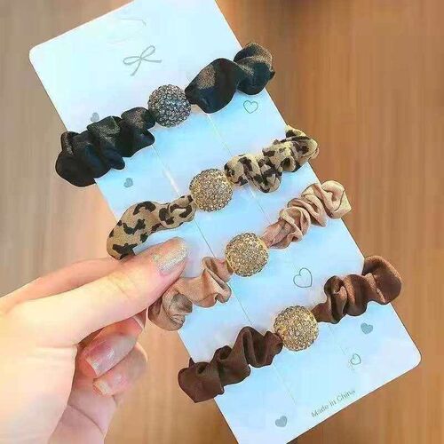 Simple Hair Ring Elegant Head Rope Womens New Rubber Tendon
