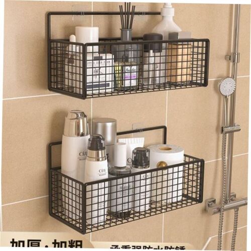Bathroom shelf.Wallmount Multilay storage shelves punch-free