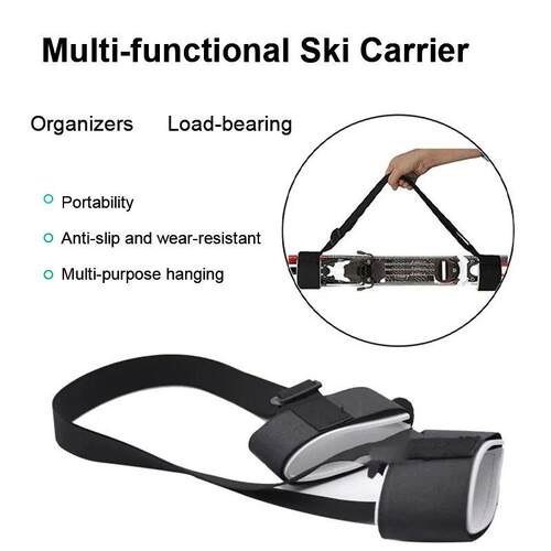Ski Bindings Portable Double Snowboard Bindings Sled Carrier