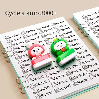 Childrens Seal Stamp Toy Baby Student Clothes Chapter Custo
