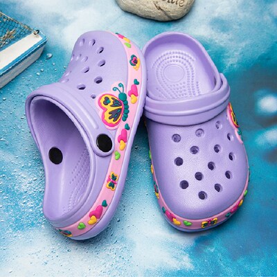 Baby Children  Shoes Summer Clogs Unicorn Beach Sandals Kids