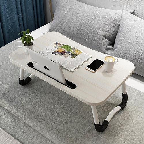 Household foldable bed table notebook computer desk table st