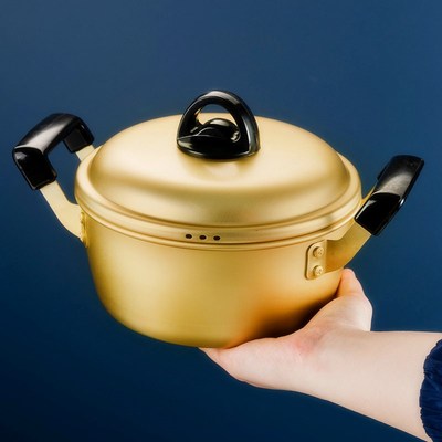 螺蛳粉韩式泡面锅煮面锅燃气灶蒸锅家用小锅汤锅专用方便面锅一人