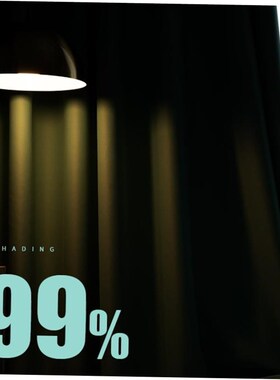 Bedroom window cooling shading cloth black curtain heat ins