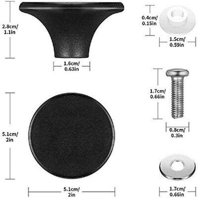 Dutch Oven Knob for Le Creuset Knob Replacement, Knob