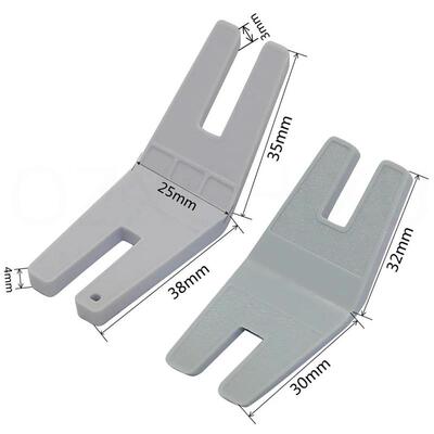 2pcs Sewing Tool Plate Button Reed Presser Foot Hump Jumper