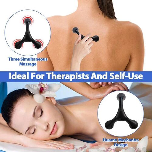 Manual Trigger Point Massage Tool and Thumb Saver for Full B
