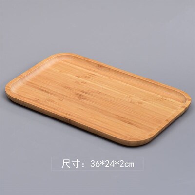 high quality Hotel wooden tray solid wood tray rectangular
