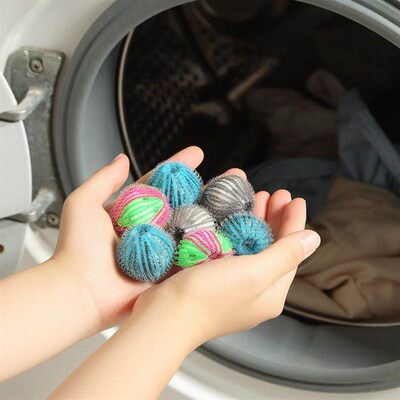 Nylon Magic Laundry Ball - Stain Removal, Anti-Tangling, Lin
