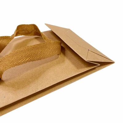 10Pcs/lot Festival Gift Kraft Bag Shopping Bags DIY Multifun