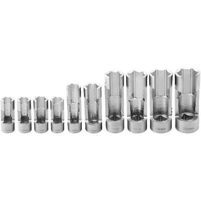 10-22mm Diesel Injector Fuel Line Socket Wrench Set 1/4