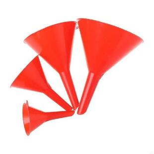 4Pcs Plastic Funnel Set For Car Oil Gas And Fluids Auto