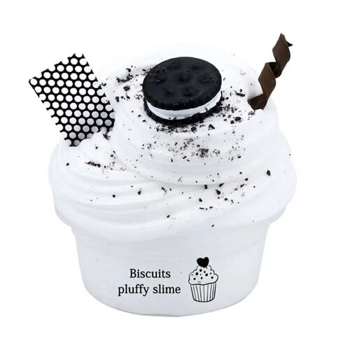 60ml Biscuit Slime Mud Clay Craft Fruit Slime Fluffy Glue Po