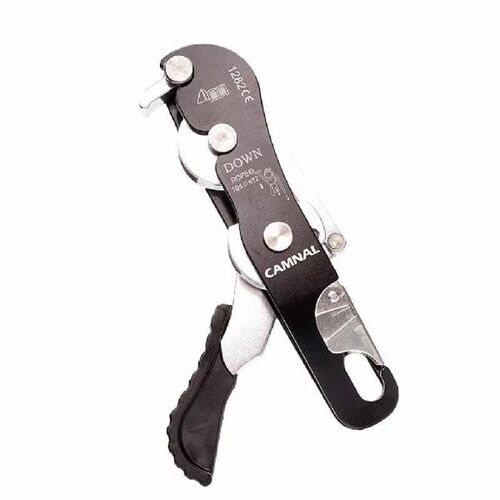 Heavy Duty Stop Descender for 9-12mm Rope Rock Climbing