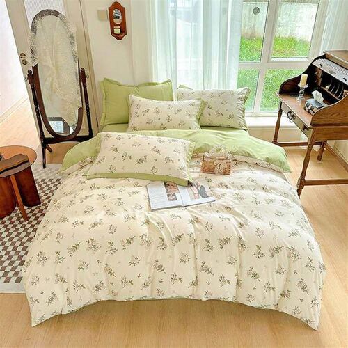 Spring and summer A double-layer yarn washed cotton and line
