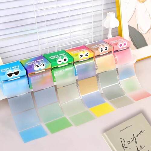 105 Sheets/roll Pull-out Sticky Notes Student Stationery Sti
