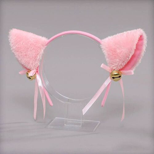 Beautiful Masquerade Cat Ears Headband Cute Fur Ears Shape B