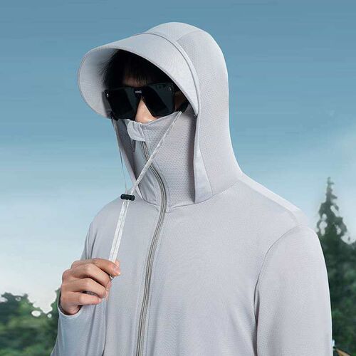 A Jiao Ice Silk Summer Sun Protection Clothing Womens Outdo