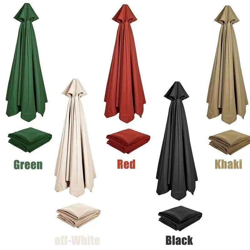 2/2.7/3M Parasol Replacement Cloth Without Stand Parasol Umb