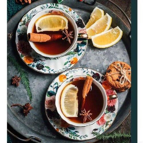 Unique Ceramic Coffee Cups with Saucers Portable Mugs