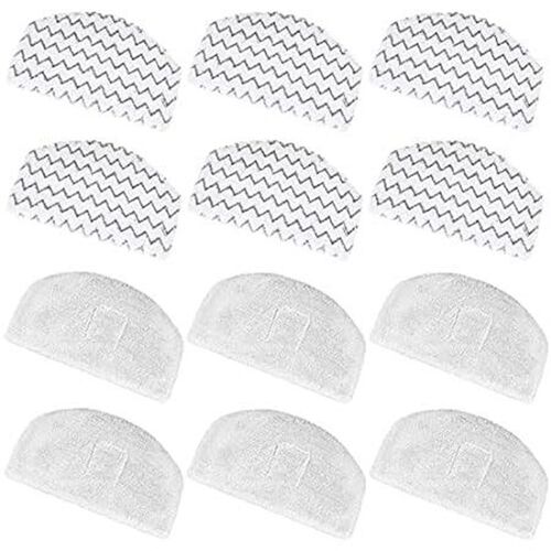 12 Pack 1940 Steam Mop Replacement Pads for Bissell Power