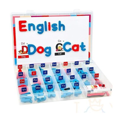Magnetic Letters 10/26 Pcs Uppercase Lowercase Foam Alphabet