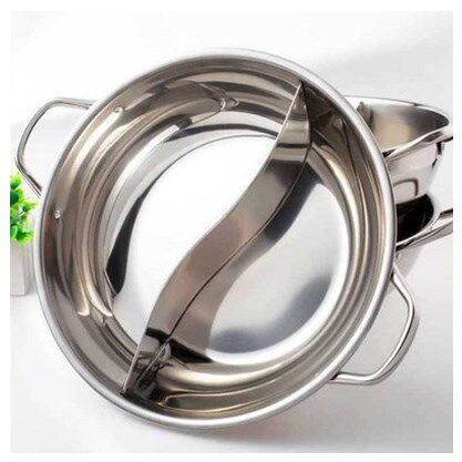 Send the spoon colander 】 yuanyang stainless steel pot