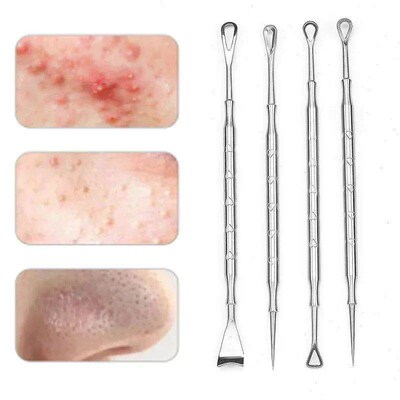 1pc Blackhead Remover Pimple Popper Tool Acne Needle Removin