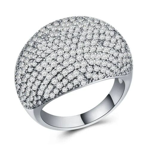 Ofertas Hip Hop Style rendy Men Women Rings Copper Ring Iced