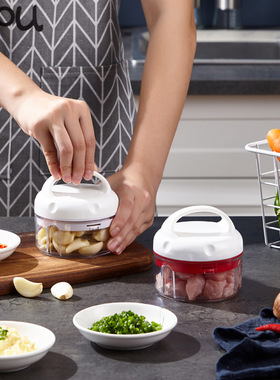 Manual garlic rammer ginger garlic purer feeder Mini press g