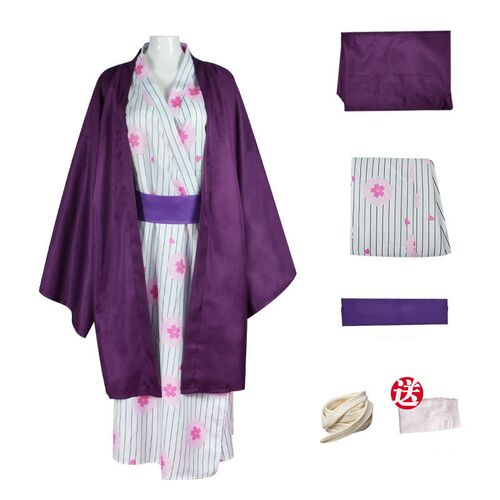 Kanroji Mitsuri Cosplay Costume Wig Demon Slayer Mitsuri Cos