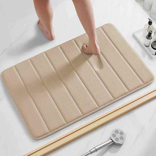 Toilet floor mat absorbent door mat bathroom化妆室吸水门垫