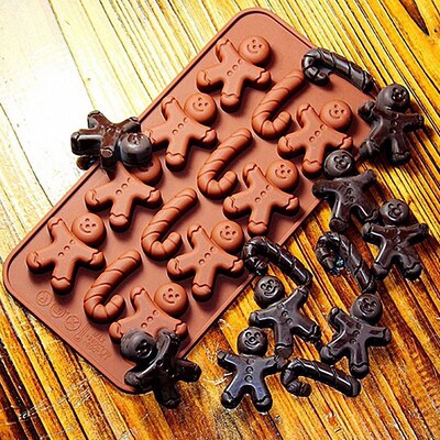 Christmas shape design Cookie Shaping Decorating Baking Tray