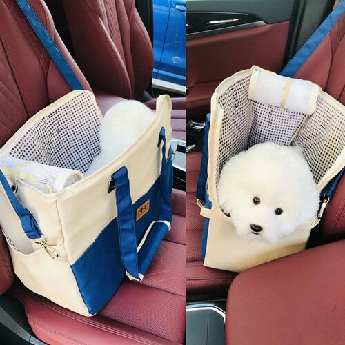 Dog Car Seat Dog Booster Car Seat Cat Carrier Bag Cat Bed fo