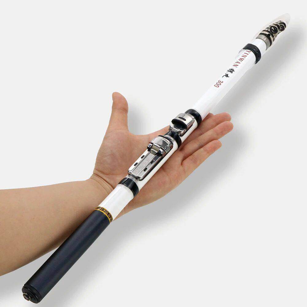 Telescopic Rock Fishing Rod Spinning Fly Carp Feeder Carbon