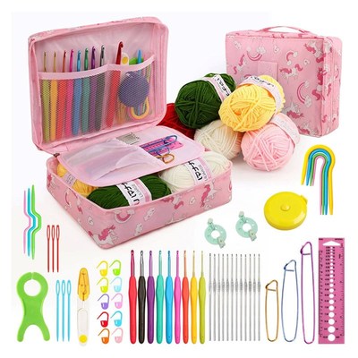 Manual Crochet Kit With Storage Case Multi-Specifications Kn