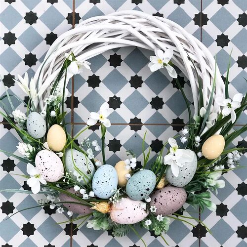 20/50pcs Easter Eggs Multi Size Colorful Foam Eggs For Easte