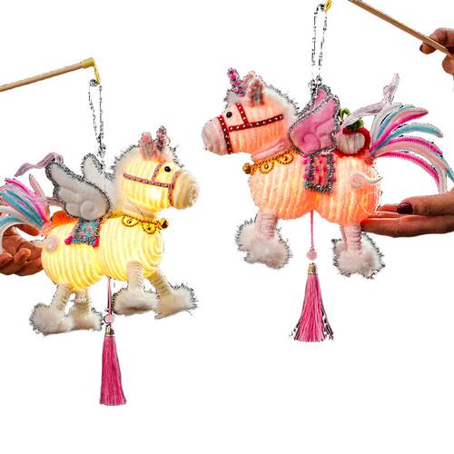 2026 Flying Horse Lantern Year of the Horse New Year灯笼