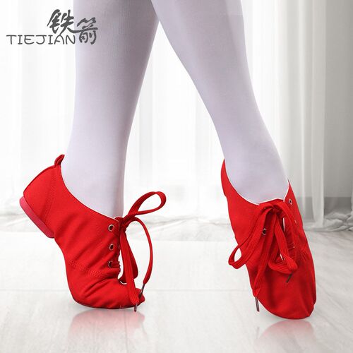 Dance Shoes for KidsAdult Canvas Jazz Ballet Shoes Low Cut f