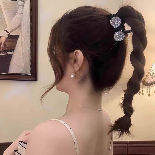 Luxury Bow Hair Clip for Princess Hairstyle, Elegant and Swe