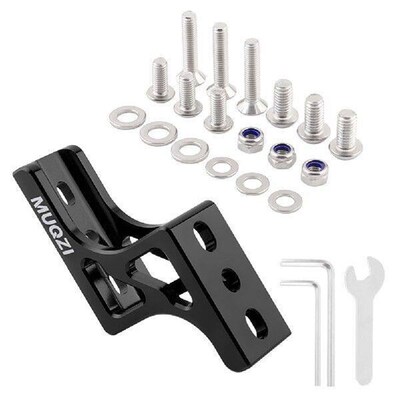 Front Carrier Mount Adapter Raiser Aluminum Alloy Folding